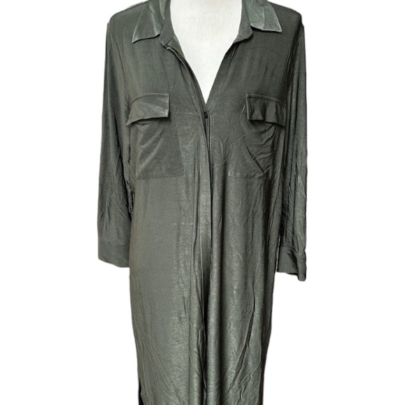 L’AGENCE Green Maxi Dress - Picture 2 of 4